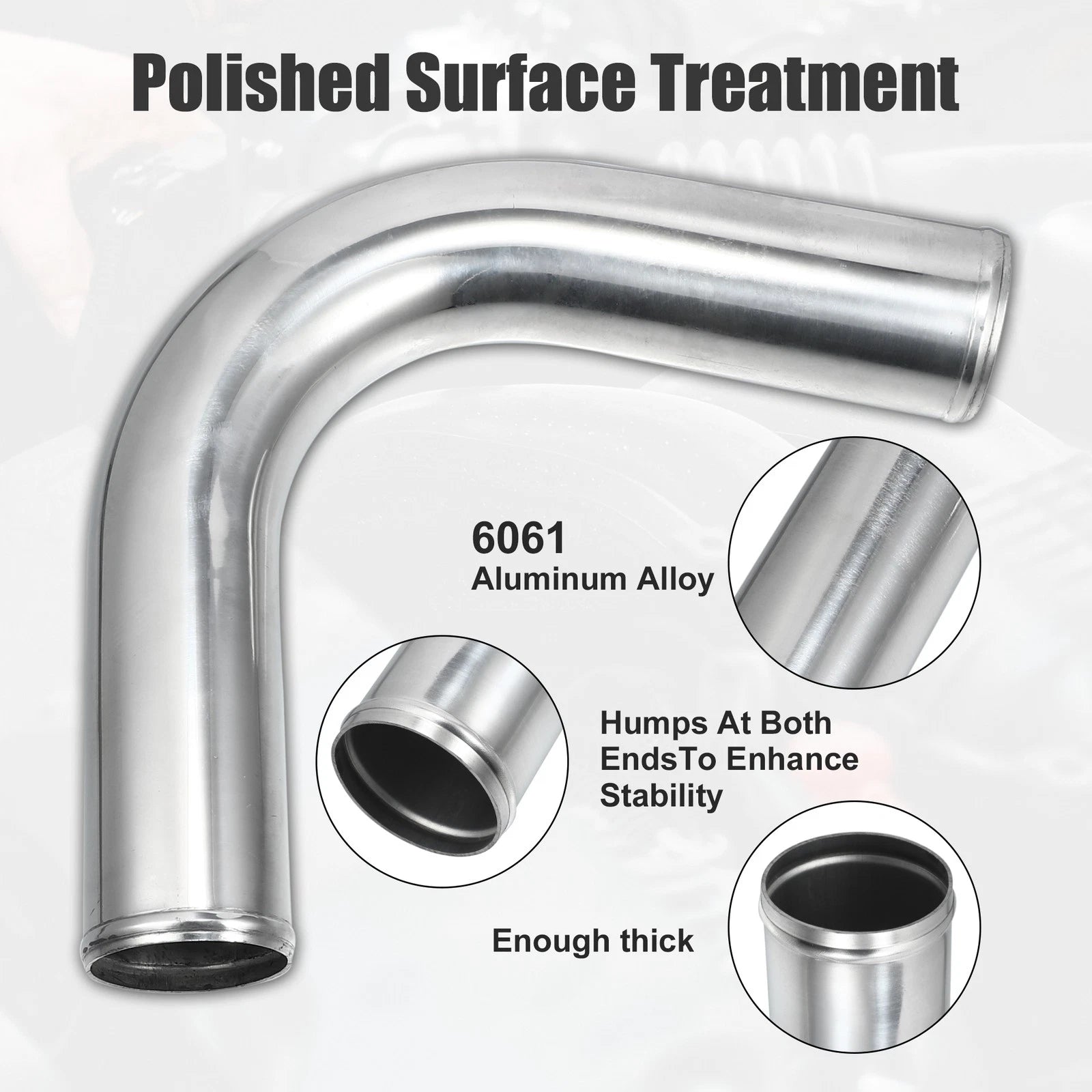2.99" Aluminum Alloy Intercooler Pipe for