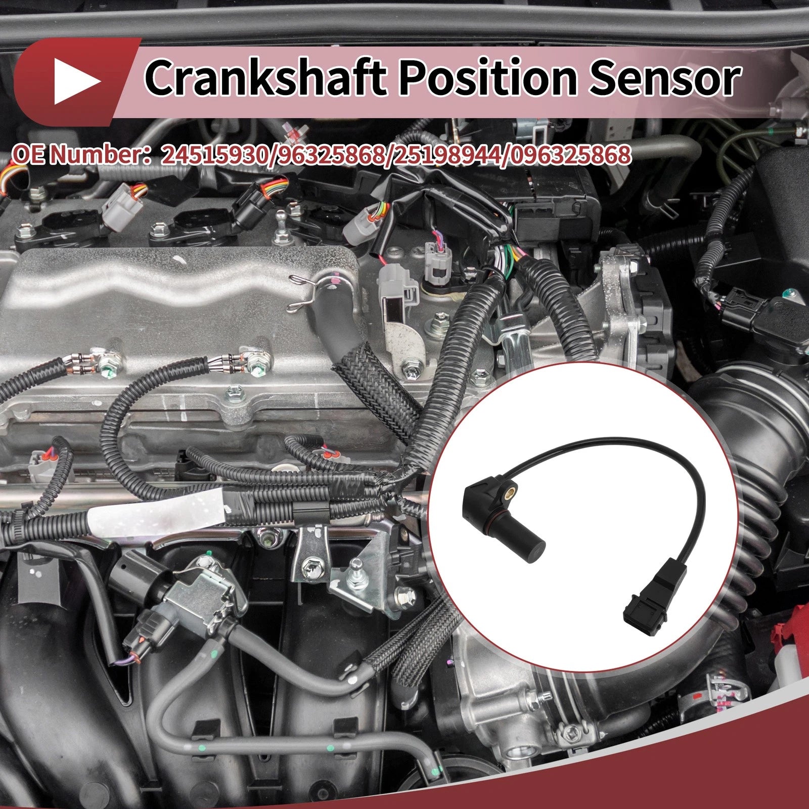 Crankshaft Position Sensor Replacement for Chevrolet Spark M150 (2000–2006)