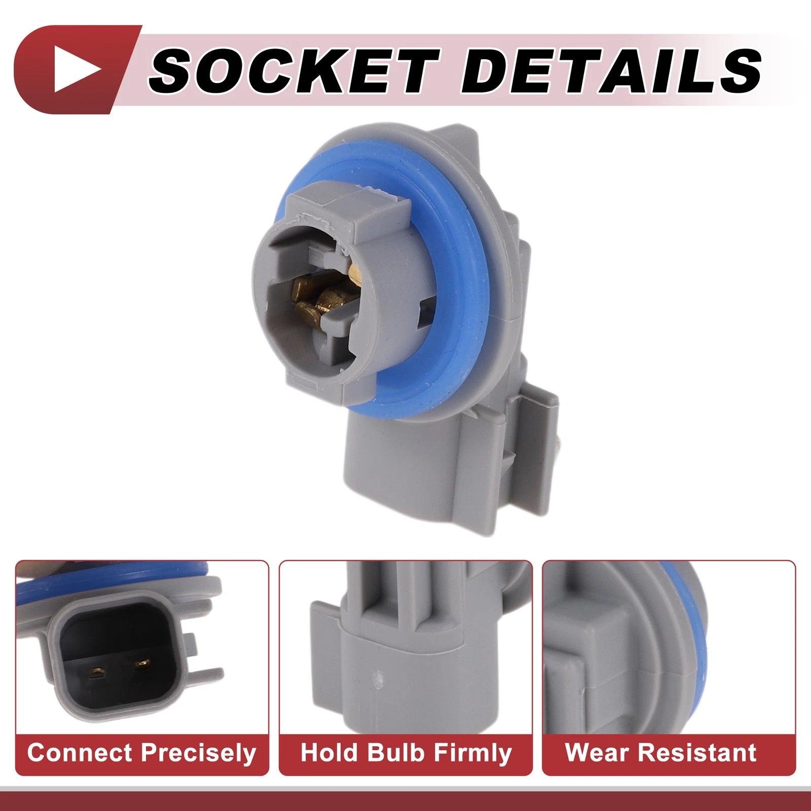 Brake Backup Reverse Light Socket Wiring for Dodge Durango (2011–2013) No. 68046629AA