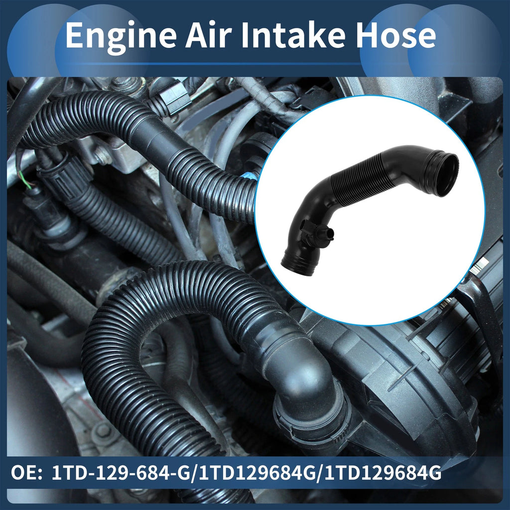 Engine Air Intake Hose for VW Caddy (2004–2015) 1TD-129-684-G