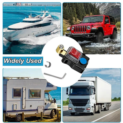 12V 24V Vehicle Battery Power Cut Off Switch Disconnect Breaker