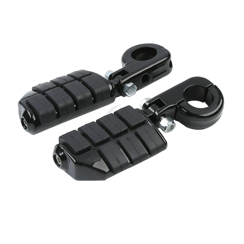 1.25" Highway Engine Guard Footpeg Pegs Mount Clamps for