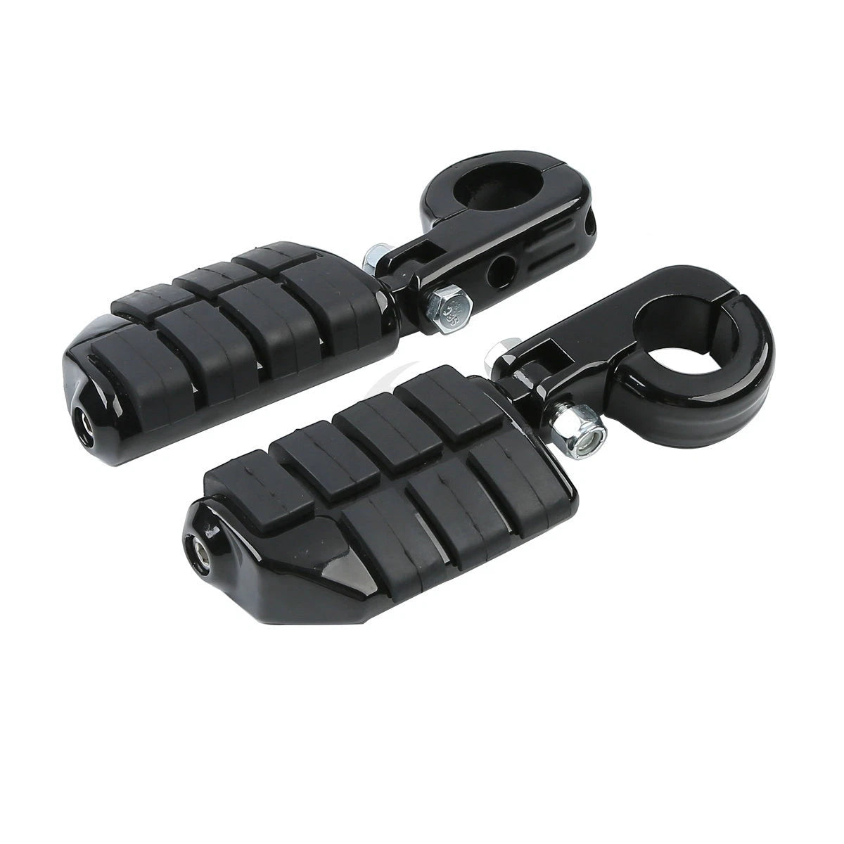 1.25" Highway Engine Guard Footpeg Pegs Mount Clamps for