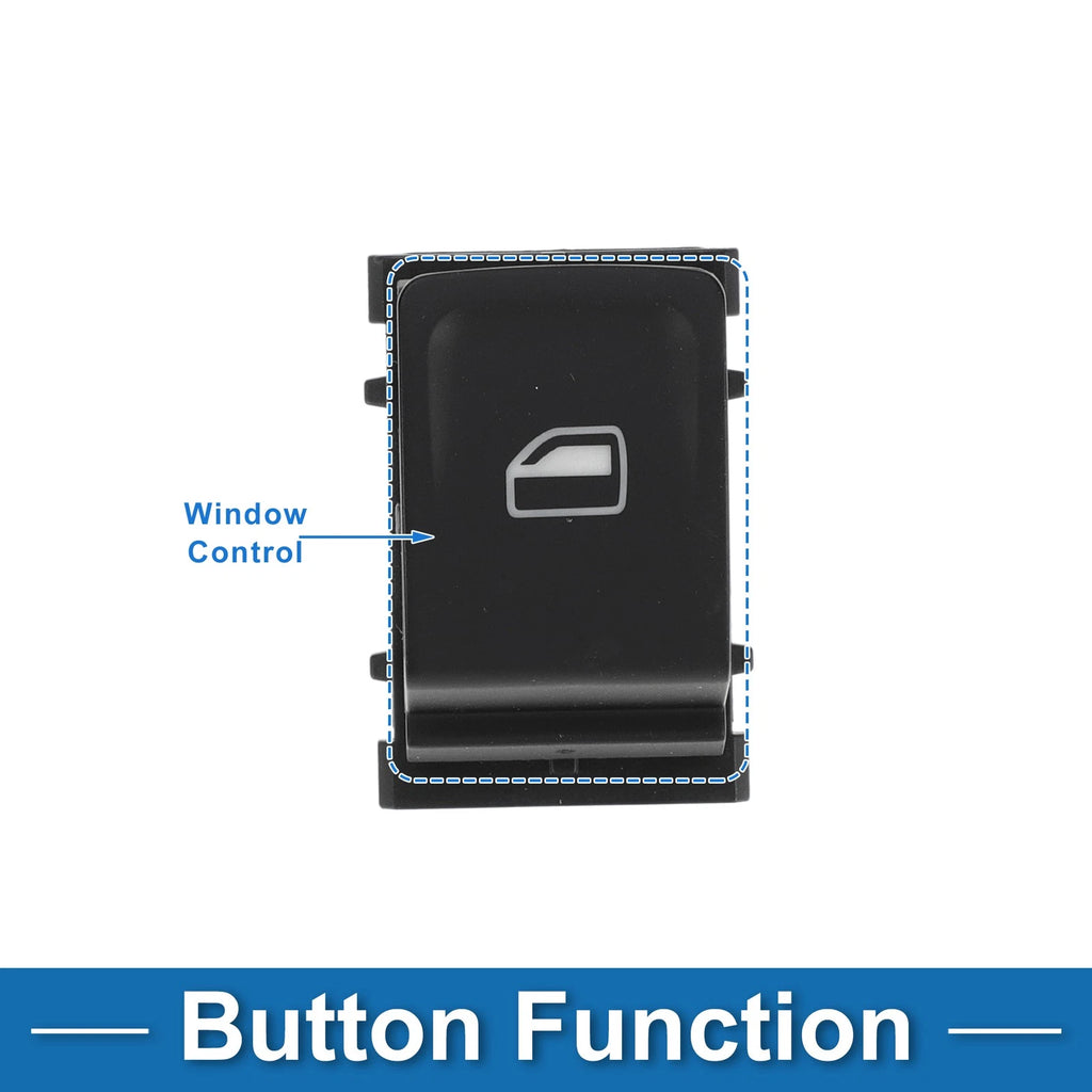 Passenger Side Power Window Switch Replacement for Volkswagen Polo (2014–2017)