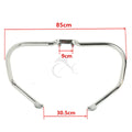 Chrome/Black Engine Guard Crash Bar for Indian Chieftain Roadmaster (2014–2025)