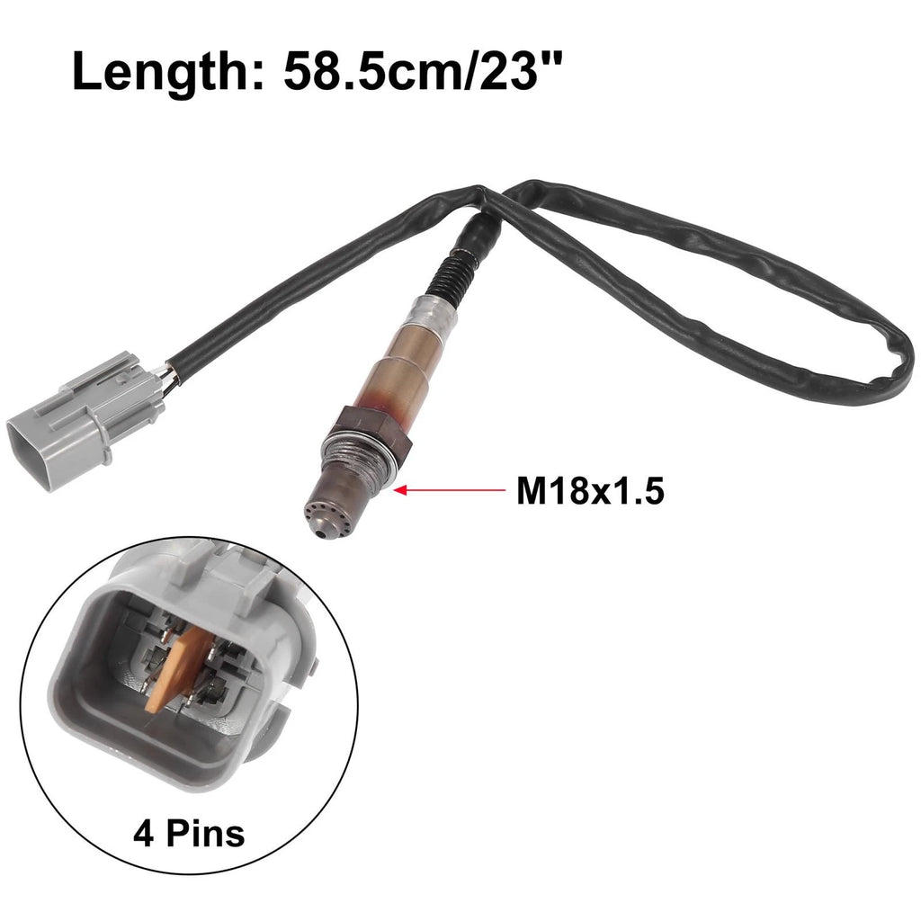 Oxygen Sensor Rear Replacement for Hyundai Accent Veloster Kia Rio Soul (2011–2017)