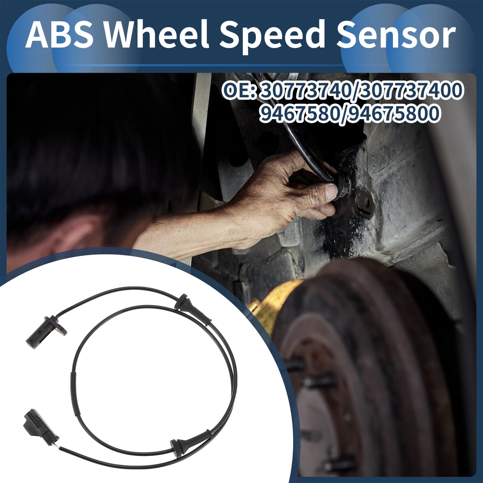 ABS Wheel Speed Sensor No. 30773740 for Volvo S60 (2001–2009) Front Right