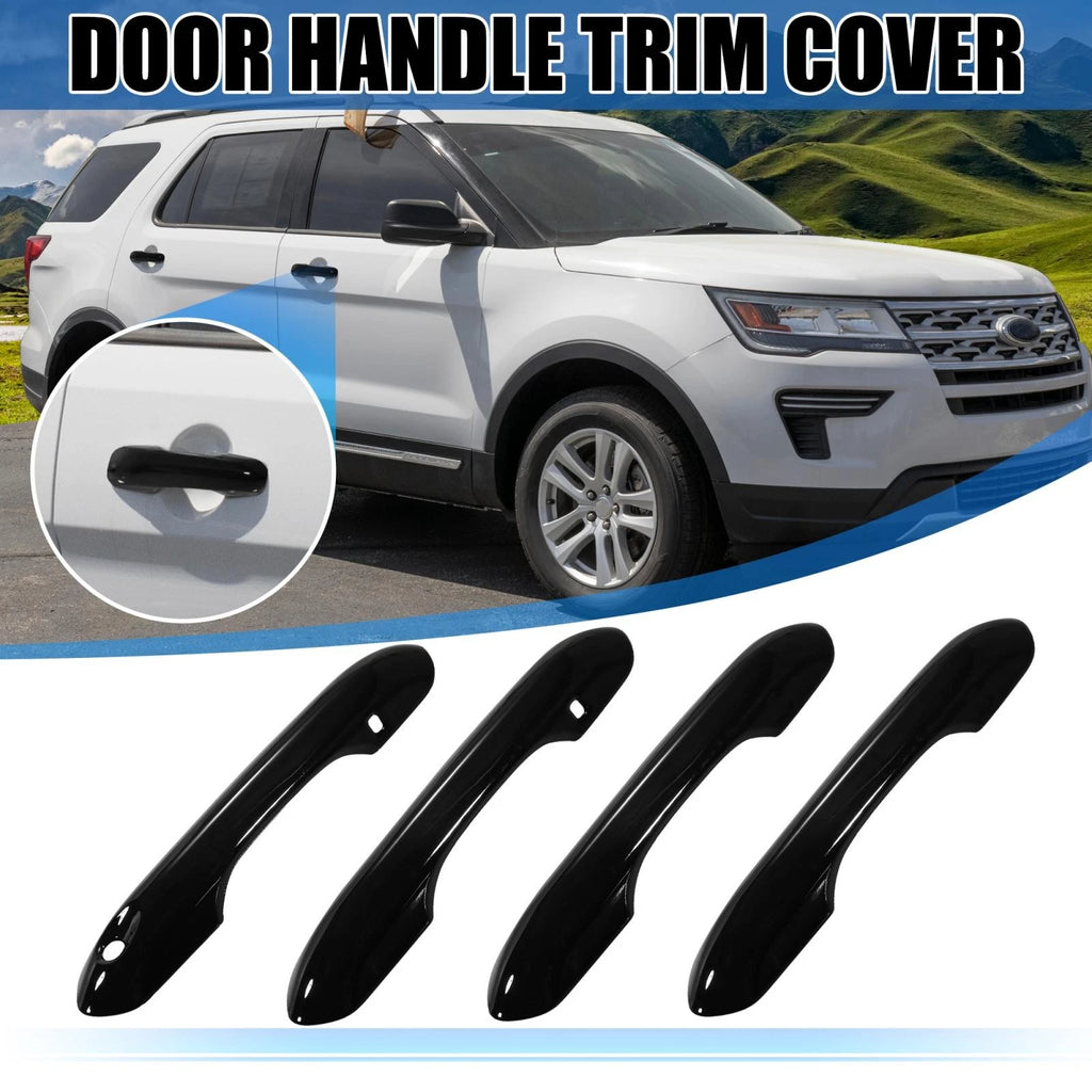 4pcs Side Door Handle Cover Trim for Ford Explorer (2020–2022) Accessories
