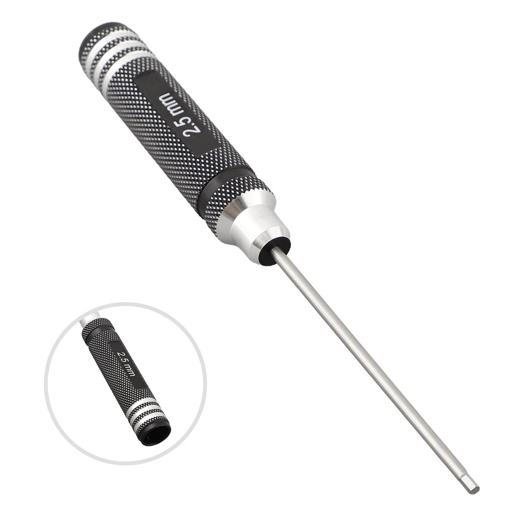 7-Piece Precision Hexagon Wrench Screwdriver Set with Non-Slip Handle