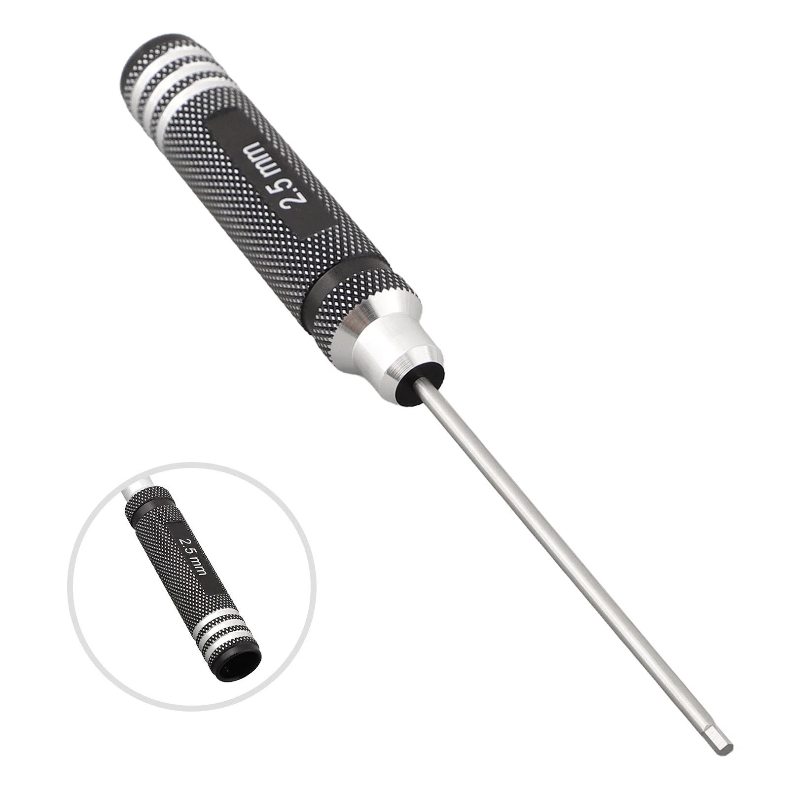 7-Piece Precision Hexagon Wrench Screwdriver Set with Non-Slip Handle