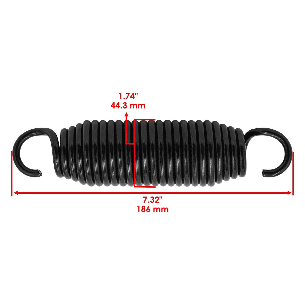 Drive Extension Spring Replacement for Exmark ARX541 FX691 ECV740 CV742 (198)