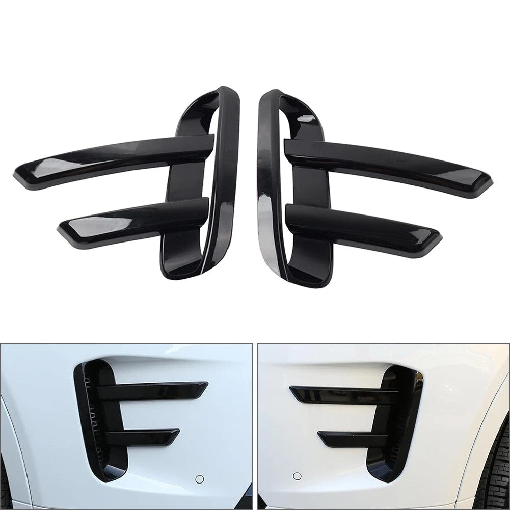 Pair Front Bumper Grille Air Vent Cover for Land Rover Discovery Sport (2020–2023)