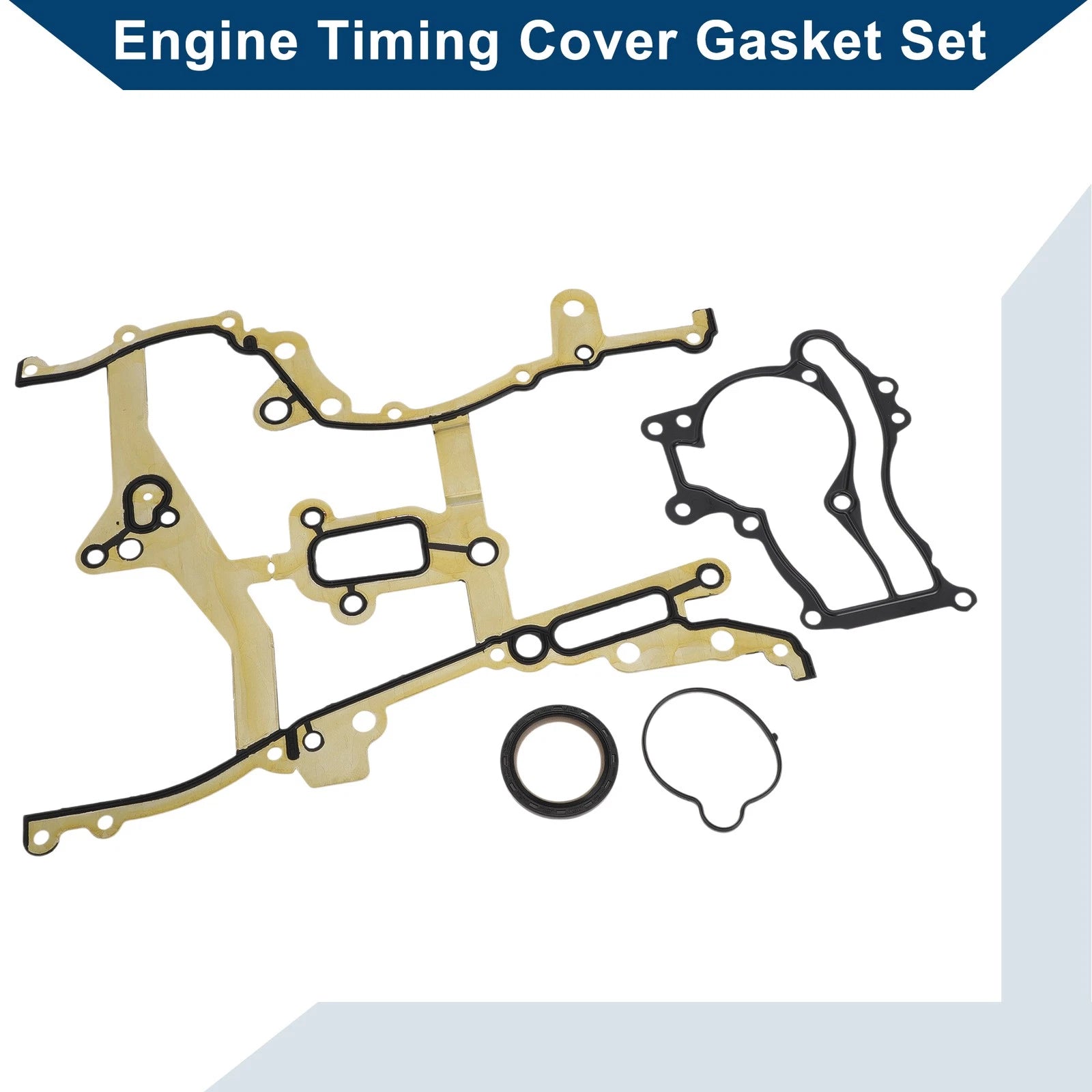 Engine Timing Cover Gasket Set Replacement for Chevrolet Cruze (2011–2015)