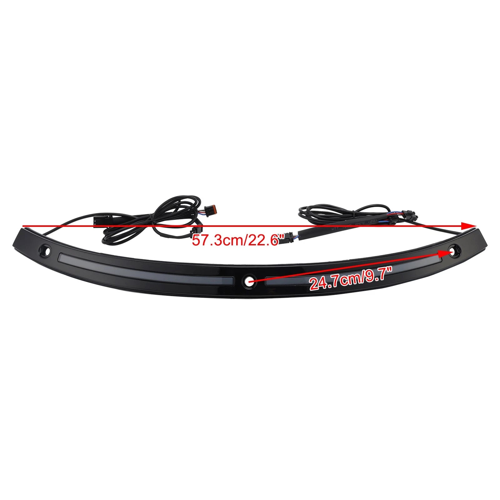 LED Running Turn Signal Light Windshield Trim for Electra Glide (2014–Present)