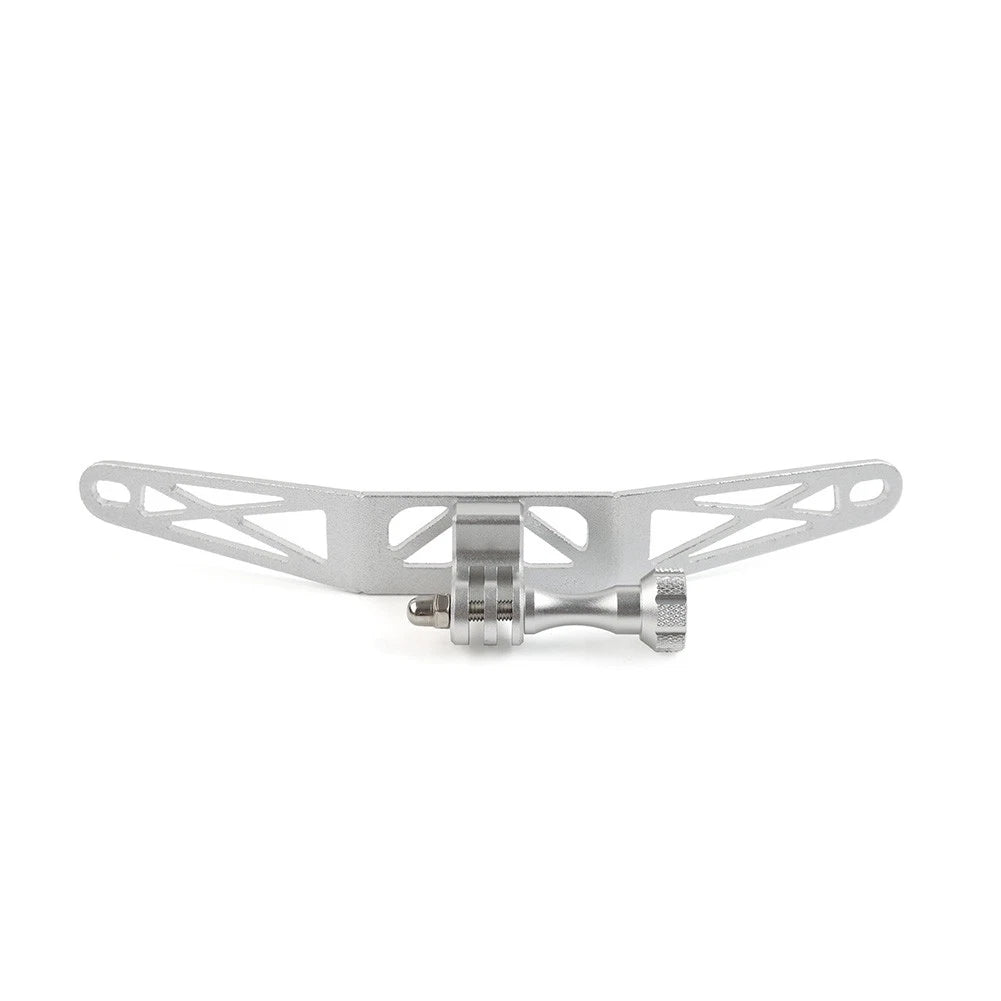 Silver Camera Bracket Holder Windshield Rack For BMW R1200RT R1250RT