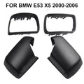 Wing Door Mirror Cover Cap + Trim Ring Set for E53 (2000–2006)