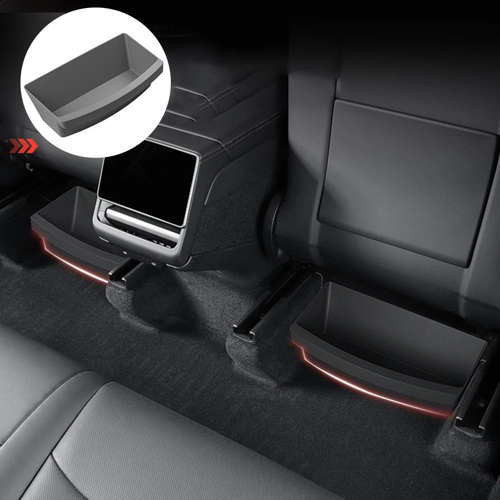 Car Storage Box for Tesla Model Y (2025) - Fits Under Seat