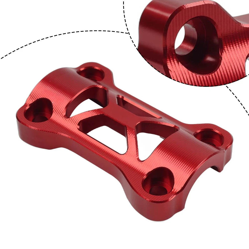 Handlebar Riser Mount Clamp Top Cover Red for Honda CB500X (2019–2022)
