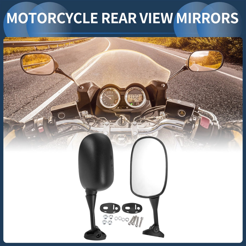 Set Motorcycle Rear View Mirrors Replacement for Honda CBR600RR (2003–2012)