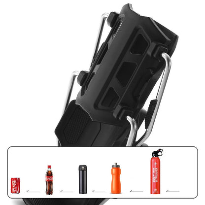 1x Universal Adjustable Motorcycle Handlebar Drink Cup Holder Mount