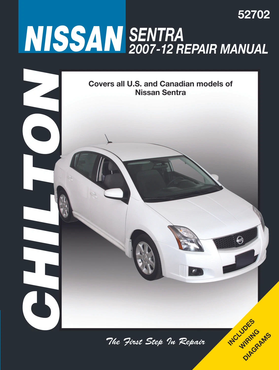 Chilton Repair Manual for Nissan Sentra (2007–2012)