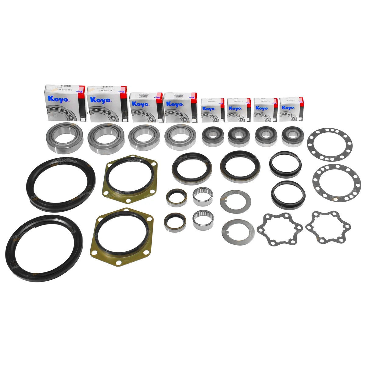 Swivel Hub Overhaul Kit with Wheel Bearings & Seals for Ford Maverick (DA)
