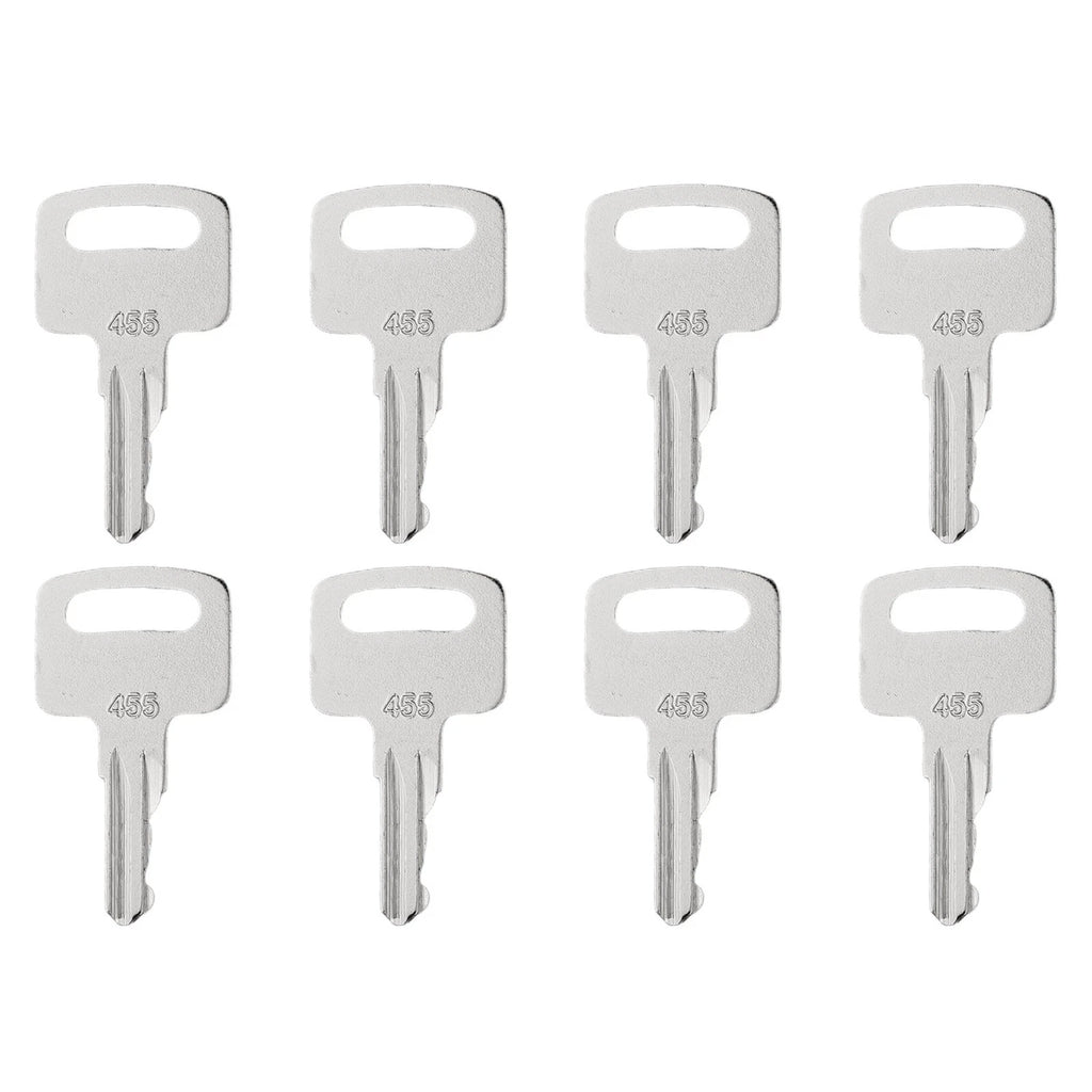 8 Common Ignition Keys for Heavy Construction Machinery Equipment