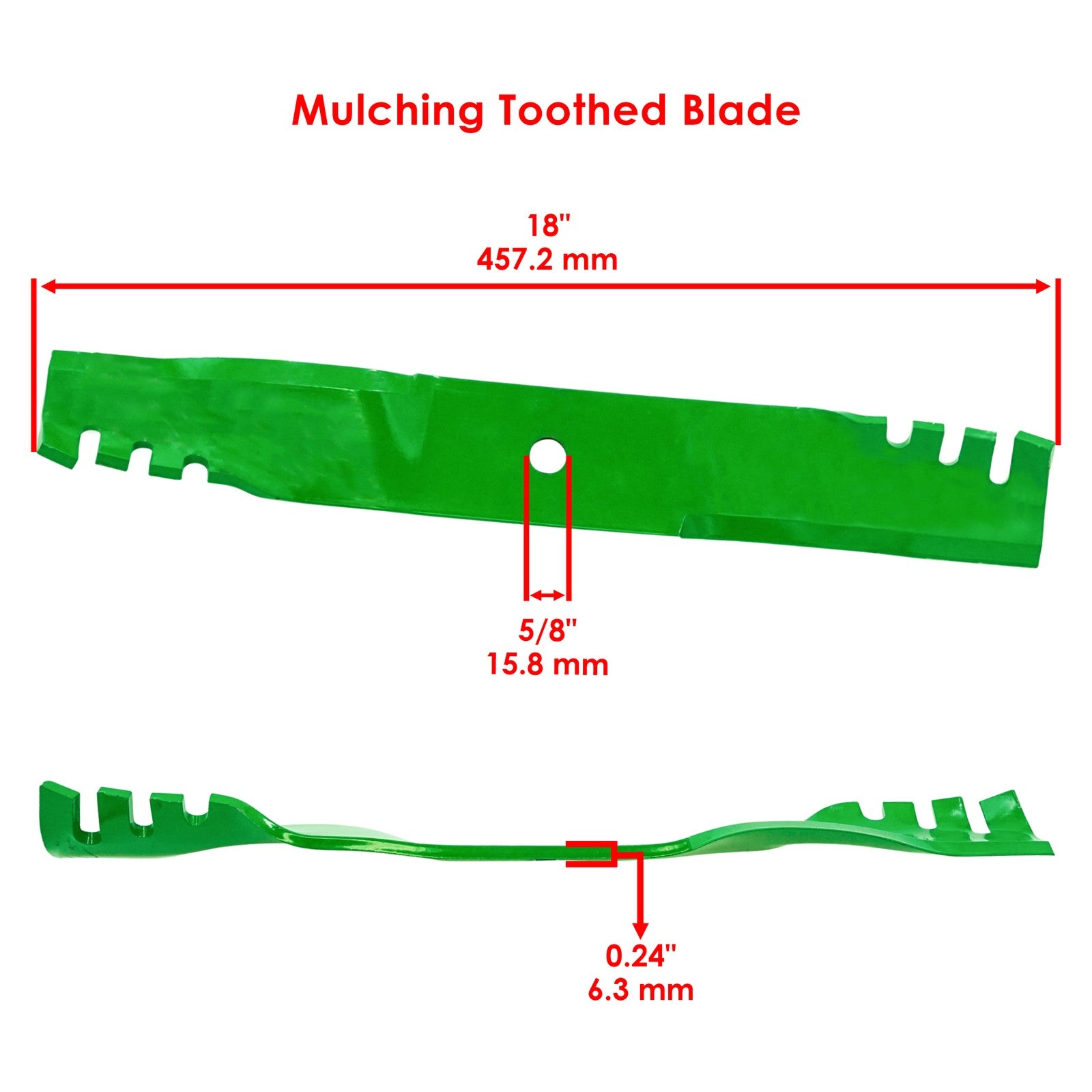 36 Inch Deck Blade with Bolt Replacement for Scag SW36A (2013–2015)