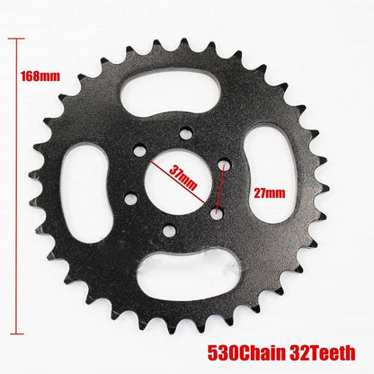 32 Tooth 37mm Rear Sprocket for 530 ATV Quad Go Kart (AU)