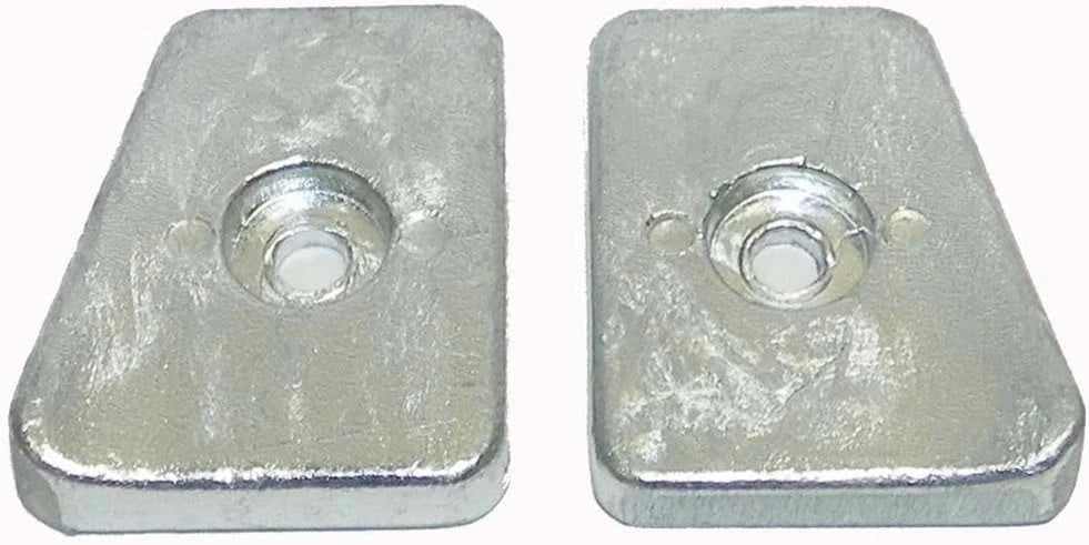 Set of 2 Zinc Anodes for Johnson/Evinrude BRP/OMC (OEM# 434029)