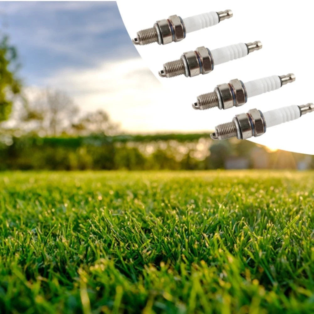 Set of 4 A7TC Spark Electrodes for Grass Trimmer Lawn Mower 70mm 10mm