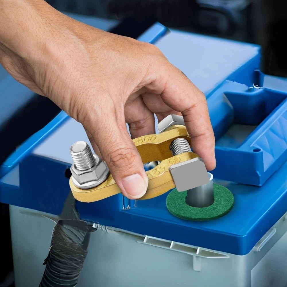 Battery Terminal for Vehicles (Efficient Electrical Flow, Pure Copper)