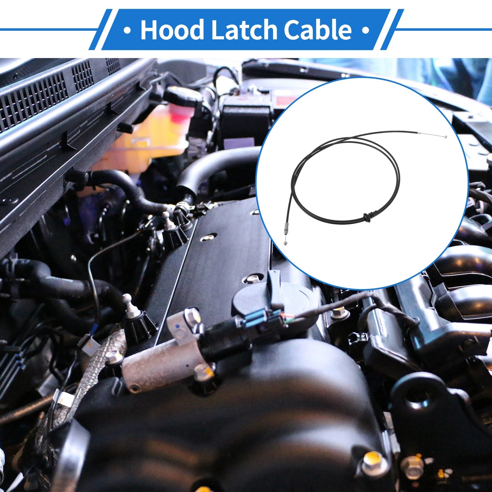 Hood Latch Release Cable Replacement for Toyota Previa (2006–2016)