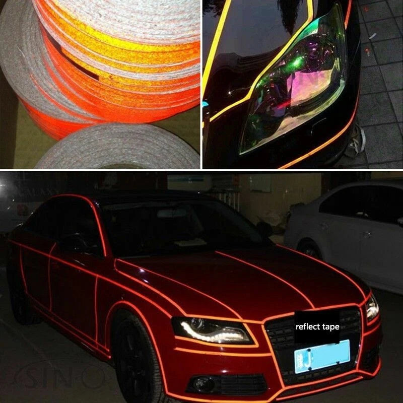 Reflective Strip Sticker for Car Exterior Trim (46m)