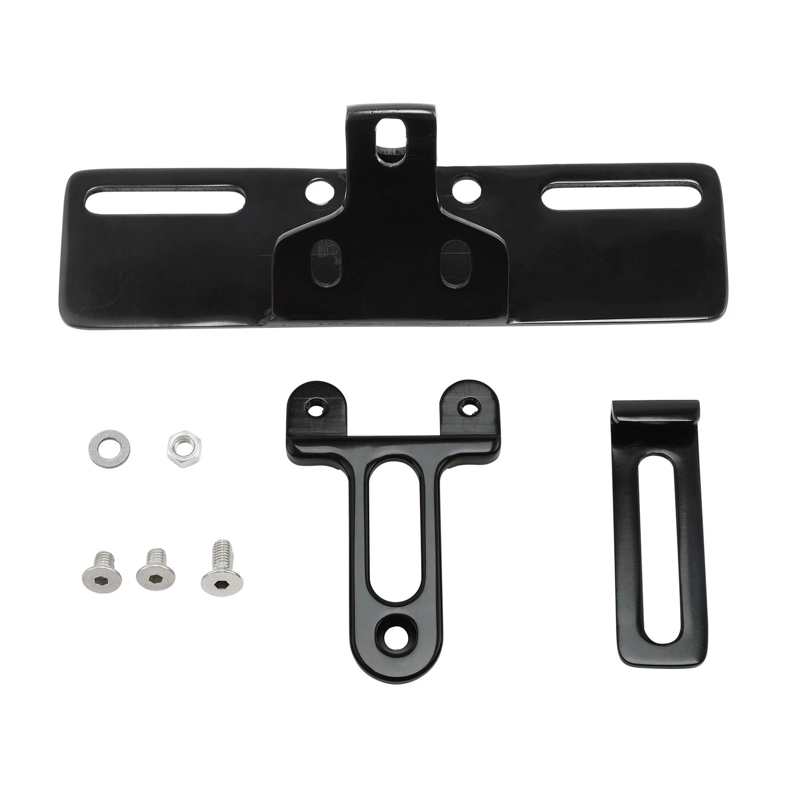 License Plate Holder Bracket for Harley Softail Dyna (1999–2025)
