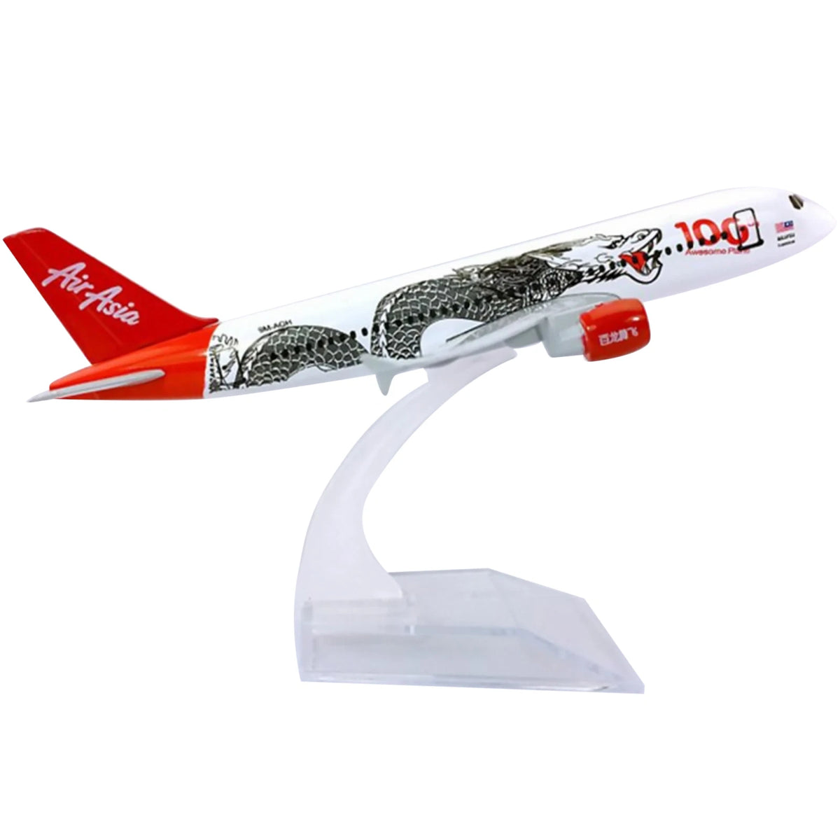 1/400 Scale Airbus A320 Model Plane (Asia Dragon)