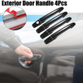 Door Handle Cover Keyless Holes Replacement for Mitsubishi Carbon Black (2000–2016)