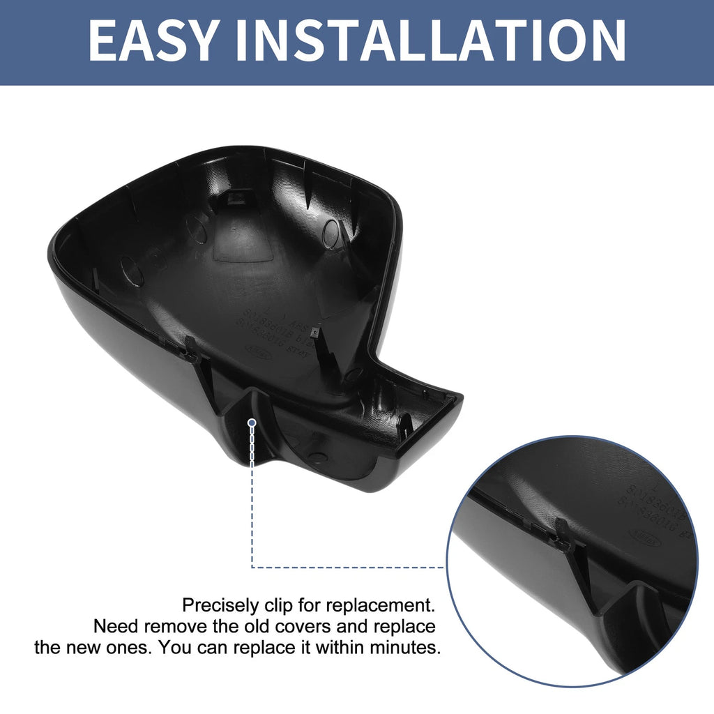 Left Passenger Side Mirror Cover Cap for Citroen Dispatch/Jumpy (2016–2023)