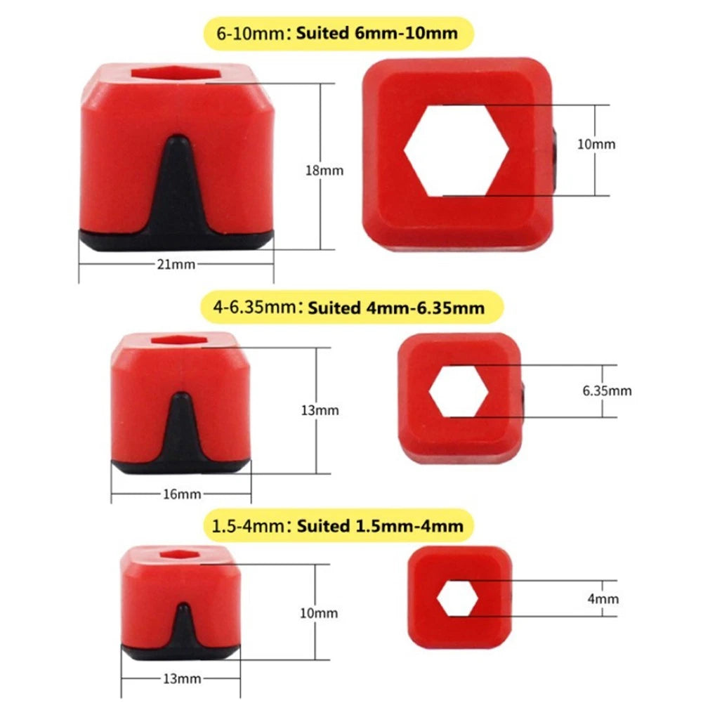 Magnetizer Screwdriver for Universal Use (Plastic + Alloy Steel)