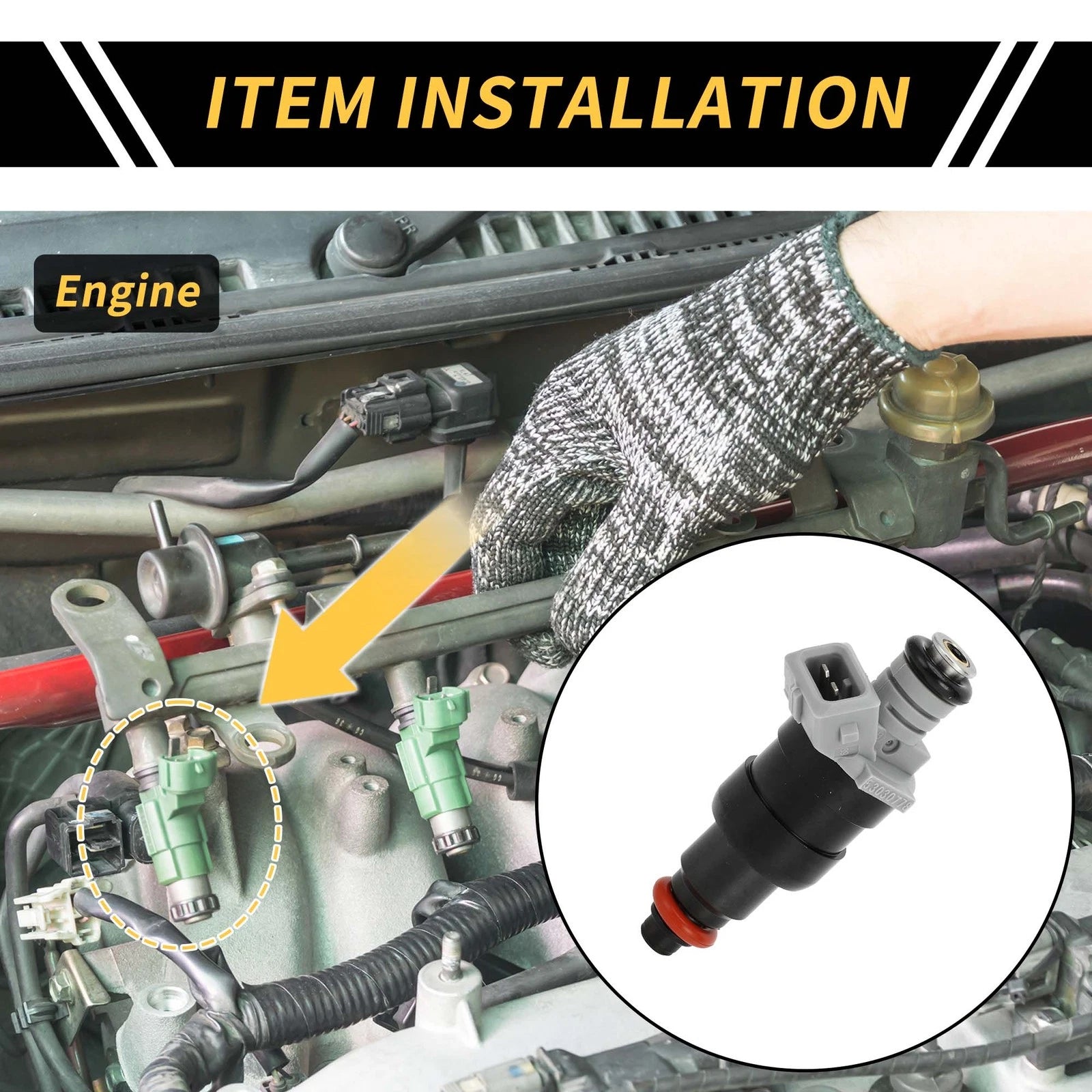 Fuel Injector for Dodge Ram 1500 Replacement (1996–1999)