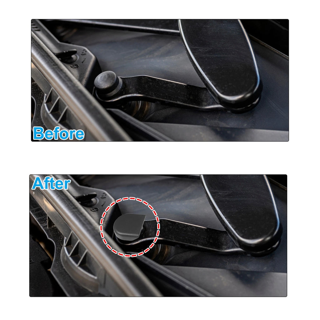 2PCS Front Windshield Wiper Arm Nut Cover Cap for Toyota Celica (2000–2005)
