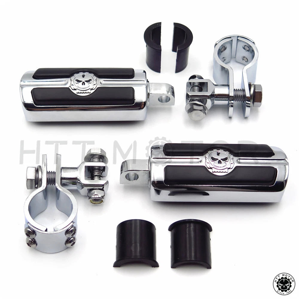 Footpegs for Harley Davidson Street Glide (1 1/4" Clamps)