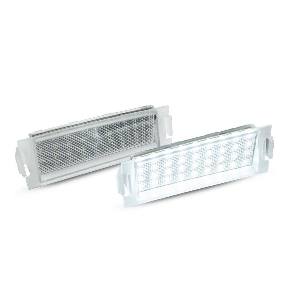 2X 18SMD 6000K White LED License Plate Light for Kia Forte Koup (2009–2017)