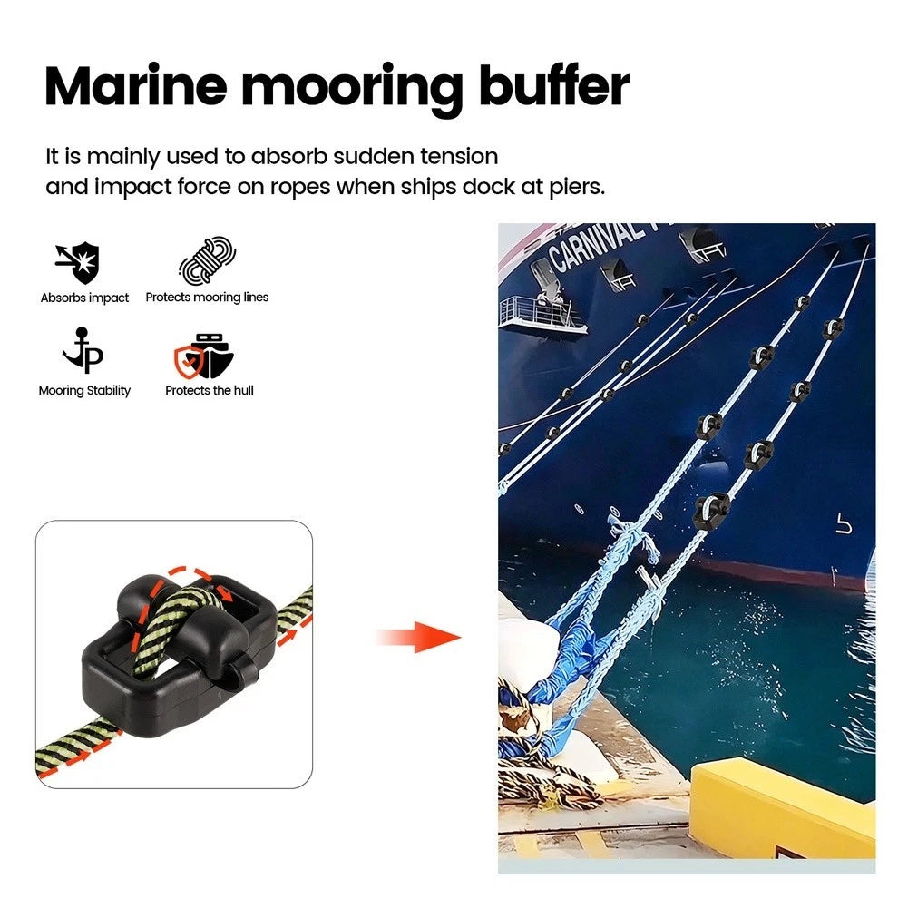 Boat Mooring Buffer for Enhanced Docking Stability (TPU)