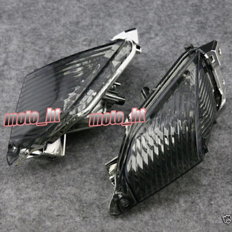 Smoke Front Turn Signal Light Indicator Lens Cover For Suzuki GSXR1000 2009 2010