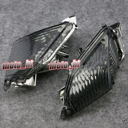 Smoke Front Turn Signal Light Indicator Lens Cover For Suzuki GSXR1000 2009 2010