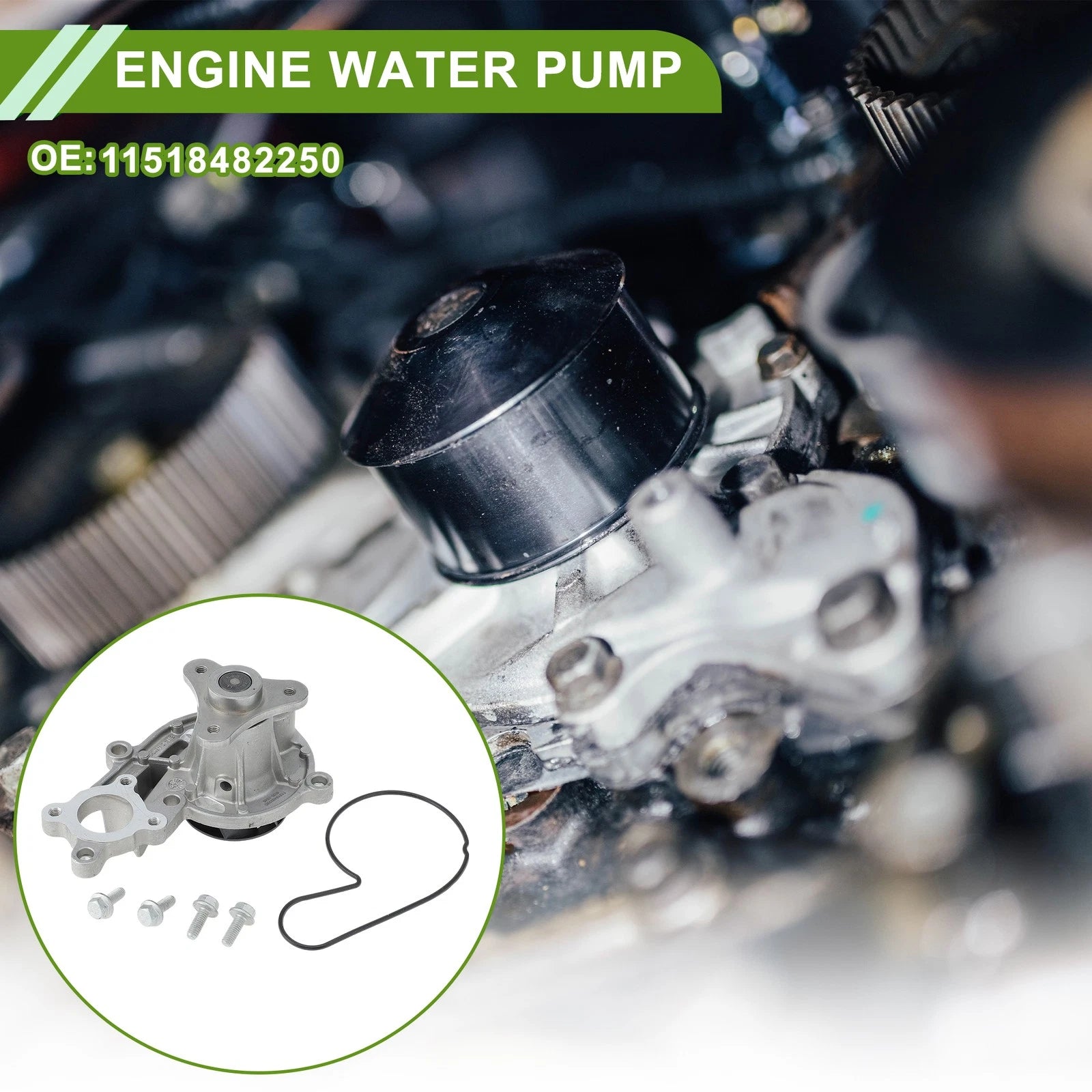Engine Water Pump for BMW 330i G20 (2019–2024) OEM Replacement Cooling Pump