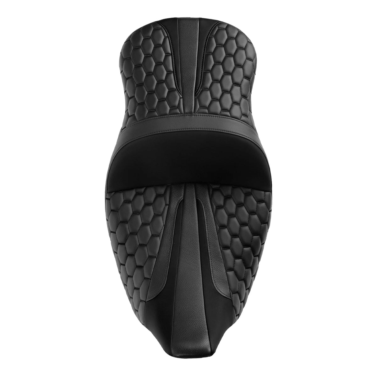 Black Rider Driver & Passenger Seat for Harley Electra Road Glide (2009–2023)