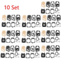 Set of 10 Carburetor Gasket Kit for Honda GX25 GX35 (K20-WYJ K10-WYB)