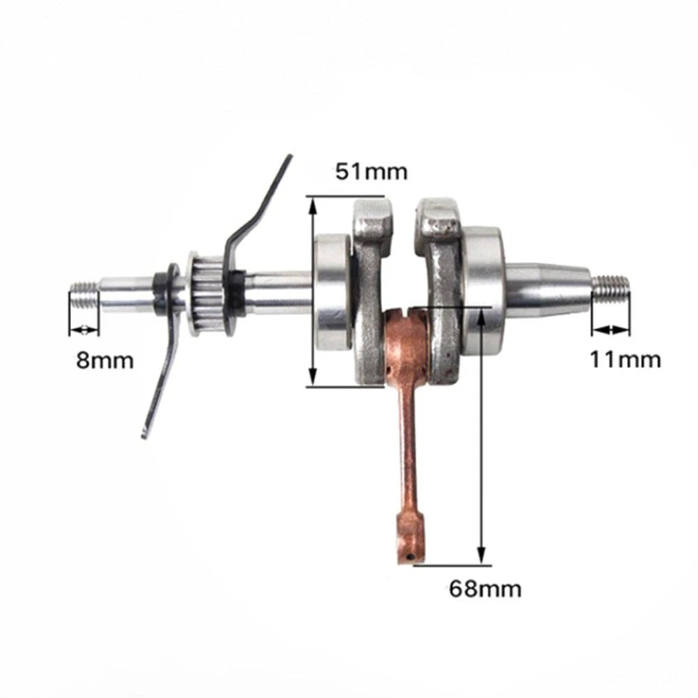 Crankshaft Connecting Rod Assembly for Mower Accessories